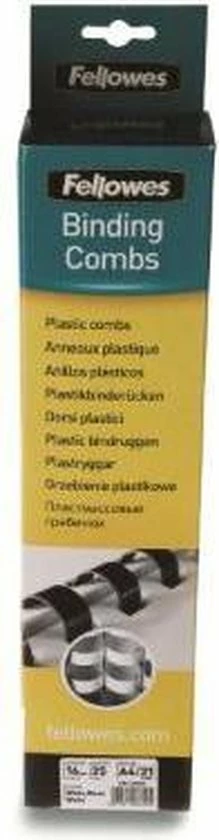 Gloednieuw π Fellowes Bindruggen 12 Mm Zwart, 100 Stuks π― 7 Gloednieuw π Fellowes Bindruggen 12 Mm Zwart, 100 Stuks π― - Afbeelding 5