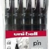 Goedkoopste 🔔 Uni Pin Fineliner - Zwart 5-delige Set 🔔 -A-journal shop 354x840