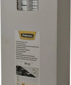 Gloednieuw 🎉 Fellowes Bindruggen 12 Mm Zwart, 100 Stuks 💯