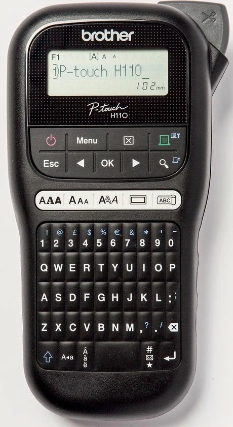 Begroting π₯° Brother PT-H110 Labelprinter Thermo Transfer 180 X 180 DPI π 3 Begroting π₯° Brother PT-H110 Labelprinter Thermo Transfer 180 X 180 DPI π