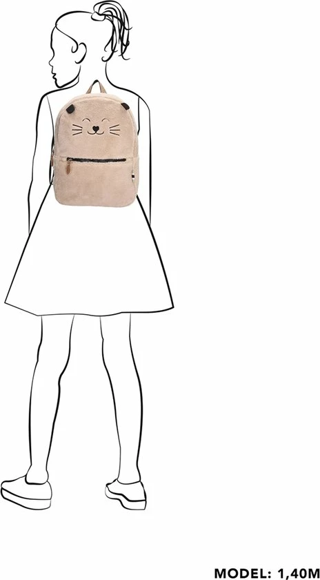 Beste Verkoop π Zebra π§ Girls Rugzak - Beige π 8 Beste Verkoop π Zebra π§ Girls Rugzak - Beige π - Afbeelding 6