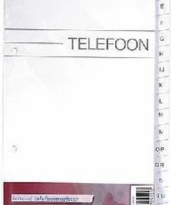 Coupon 🎉 Kangaro Telefoonregister - Alfabet A-Z - 4-rings - K-6201 🔔 -A-journal shop 465x840 1