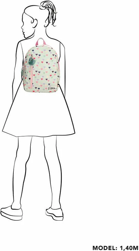 Goedkoop π Zebra Trends π§ Girls Rugzak M Mint Heart β¨ 7 Goedkoop π Zebra Trends π§ Girls Rugzak M Mint Heart β¨ - Afbeelding 5
