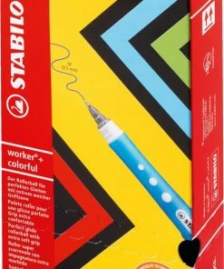 Beste recensies van 🔥 STABILO Worker+ Colorful - Rollerball 0,5 Mm Zwart - Doos 10 Stuks 👏 -A-journal shop 470x840