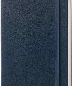 Hete verkoop 🎉 Moleskine Classic Notitieboek - Large - Hardcover - Gelinieerd - Saffier Blauw 👏 -A-journal shop 475x840 1