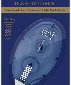 Goedkoop 😍 Fotoplakkers - Henzo - Dots Mini - 8 Meter - Repositionable - Transparant 🧨