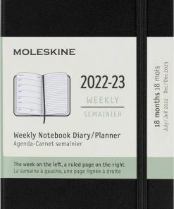 Top 10 🛒 Moleskine 18 Maanden Agenda - 2022/23 - Wekelijks - Pocket - Harde Kaft - Zwart 👍
