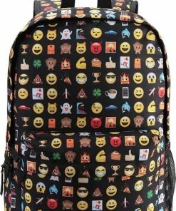 Uitgang 👏 Cabin Max CabinMax Rugzak - Rugtas - Schooltas - Emoji - A4 Formaat - Lichtgewicht 🎉