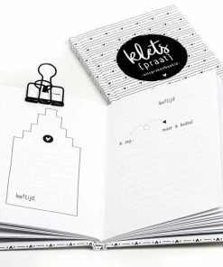 Kopen ✨ Zoedt Invulboek - Kletspraat Uitsprakenboekje - A6 Formaat - Zwart Wit 😉 -A-journal shop 541x840 3