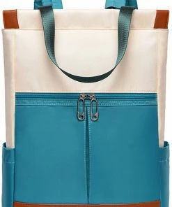 Groothandel ✨ ZILOU® Rugzak - 14 Inch Laptop Rugtas - 20-35 Liter - Blauw/Wit 🥰 -A-journal shop 545x840