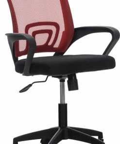 Beste Verkoop 👏 CLP Auburn Bureaustoel Rood ⌛ -A-journal shop 546x840