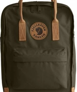 Goedkoop ๐ Fjallraven Fjällräven Kånken No. 2 Laptop 15" Unisex Rugzak - Dark Olive ๐ฅ