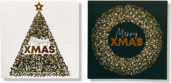 Aanbiedingen π€© Cards & Crafts 50 Luxe Vierkante Kerst- En Nieuwjaarskaarten Met Pen - 10x10cm - Gevouwen Kaarten Met Enveloppen π 4 Aanbiedingen π€© Cards & Crafts 50 Luxe Vierkante Kerst- En Nieuwjaarskaarten Met Pen - 10x10cm - Gevouwen Kaarten Met Enveloppen π - Afbeelding 2
