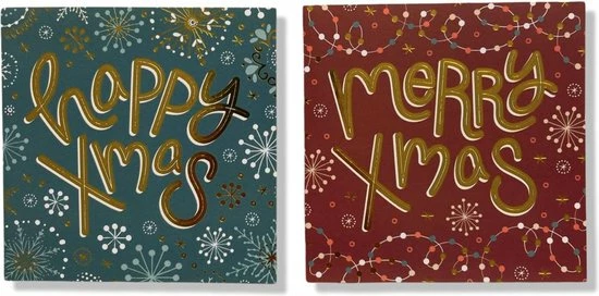 Aanbiedingen π€© Cards & Crafts 50 Luxe Vierkante Kerst- En Nieuwjaarskaarten Met Pen - 10x10cm - Gevouwen Kaarten Met Enveloppen π 5 Aanbiedingen π€© Cards & Crafts 50 Luxe Vierkante Kerst- En Nieuwjaarskaarten Met Pen - 10x10cm - Gevouwen Kaarten Met Enveloppen π - Afbeelding 3