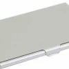 Beste Verkoop 💯 Card For Holder Aluminium Kaartjes Visitekaartjes Houder Doosje Zilver 🔥