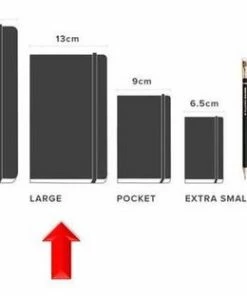 Hete verkoop 🎉 Moleskine Classic Notitieboek - Large - Hardcover - Gelinieerd - Saffier Blauw 👏 -A-journal shop 550x312 2