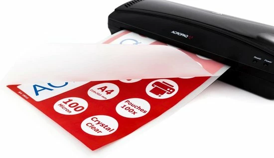 Goedkoop π ACROPAQ Lamineerhoezen A4, 100 Micron, 100 Stuks π 5 Goedkoop π ACROPAQ Lamineerhoezen A4, 100 Micron, 100 Stuks π - Afbeelding 3