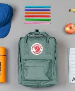 Coupon 🎁 Fjallraven Fjällräven Kånken Mini Unisex Rugzak - Frost Green ⭐ -A-journal shop 550x341 4