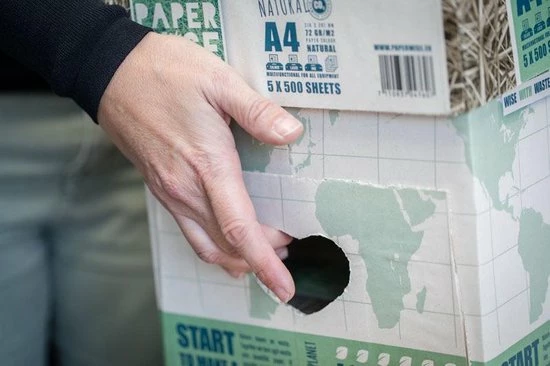 Flash-uitverkoop π PaperWise Kopieer- Printpapier, A4 210x297mm, 72 Gr/m² - 500 Vel - Milieuvriendelijk, CO2-neutraal, Ongebleekt Papier Van 100% Landbouwafval π₯° 5 Flash-uitverkoop π PaperWise Kopieer- Printpapier, A4 210x297mm, 72 Gr/m² - 500 Vel - Milieuvriendelijk, CO2-neutraal, Ongebleekt Papier Van 100% Landbouwafval π₯° - Afbeelding 3