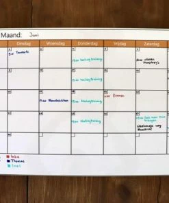 Beste deal 🧨 PlanPerfect Whiteboard Maandplanner ⭐