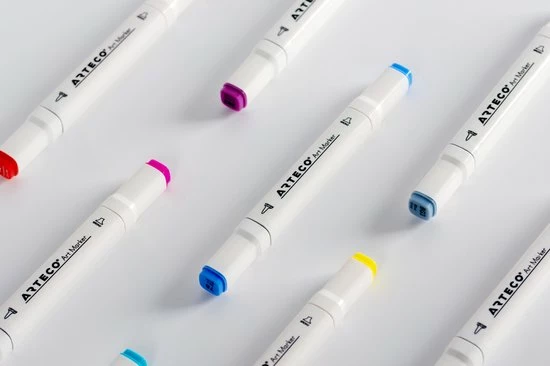 Nieuw ๐ ARTECO® 120 Alcohol Dual Tip Markers – Breed & Brush Tip – Twinmarkers Markeerstiften Met Opbergtas ๐ 15 Nieuw ๐ ARTECO® 120 Alcohol Dual Tip Markers – Breed & Brush Tip – Twinmarkers Markeerstiften Met Opbergtas ๐ - Afbeelding 13