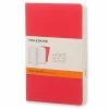 Nieuw 💯 Moleskine Volant Notitieboek Soft Cover - Licht & Donkerrood - Pocket - Lijnen - Set Van 2 🥰 -A-journal shop 550x366 99