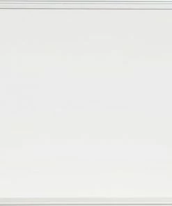 Korting 😍 Office-Deals Magnetisch Whiteboard Met Aluminium Lijst - 60x90cm - Gelakt Staal - Inclusief Afleggoot - Wit 🎉