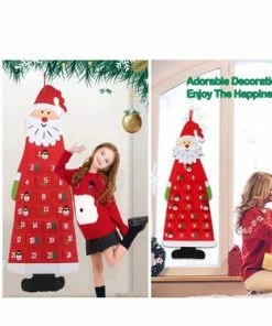 Kopen 🤩 Bob Online Adventskalender 2022 – Kerstvilt Kerstman Adventskalender – Wandhangende Kerstman Vilt Adventskalender Met 24-daagse Zakjes – Adventskalender Decoratie – Thuis Of Kantoor Wandhangende Advetskalender – Felt Hanging Advent Calendar With 24 Pockets – Ha 💯 -A-journal shop 550x374 7