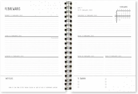 Promo 🛒 Krúskes Friese Jaaragenda 2023 – A5 🌟 17 Promo 🛒 Krúskes Friese Jaaragenda 2023 – A5 🌟 - Afbeelding 15