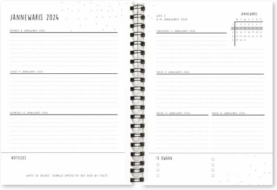 Promo 🛒 Krúskes Friese Jaaragenda 2023 – A5 🌟 14 Promo 🛒 Krúskes Friese Jaaragenda 2023 – A5 🌟 - Afbeelding 12