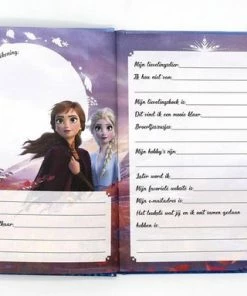 Begroting 👏 Disney Frozen 2 Vriendenboek - Hardcover - 80 Pagina's 😀 -A-journal shop 550x384 2