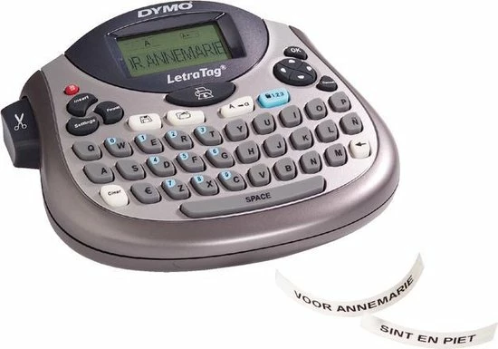 Korting 😉 Dymo LetraTag LT-100T-labelmaker | Draagbare Labelprinter Met QWERTY-toetsenbord | Zilver | Ideaal Voor Op Kantoor Of Thuis 😉 20 Korting 😉 Dymo LetraTag LT-100T-labelmaker | Draagbare Labelprinter Met QWERTY-toetsenbord | Zilver | Ideaal Voor Op Kantoor Of Thuis 😉 - Afbeelding 18