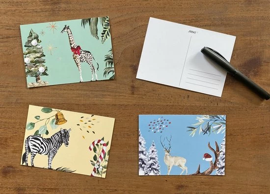 Aanbiedingen ⭐ Joons Kerstkaarten Set 2022 - 27 Stuks A6 Hippe Kaarten - Kerstkaart Kerstkaarten Luxe Kerstkaarten Nieuwjaarskaarten 🥰 8 Aanbiedingen ⭐ Joons Kerstkaarten Set 2022 - 27 Stuks A6 Hippe Kaarten - Kerstkaart Kerstkaarten Luxe Kerstkaarten Nieuwjaarskaarten 🥰 - Afbeelding 6