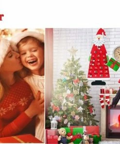 Kopen 🤩 Bob Online Adventskalender 2022 – Kerstvilt Kerstman Adventskalender – Wandhangende Kerstman Vilt Adventskalender Met 24-daagse Zakjes – Adventskalender Decoratie – Thuis Of Kantoor Wandhangende Advetskalender – Felt Hanging Advent Calendar With 24 Pockets – Ha 💯 -A-journal shop 550x398 2
