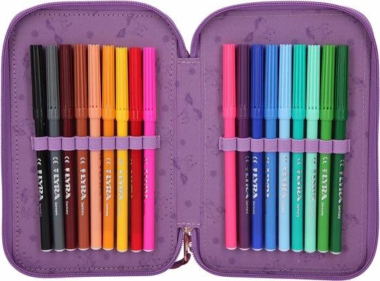 Gloednieuw 𧨠Depesche Miss Melody 3-vaks Etui VIOLET DREAMS π 9 Gloednieuw 𧨠Depesche Miss Melody 3-vaks Etui VIOLET DREAMS π - Afbeelding 7