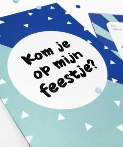 Beste Pirce 👏 Uitnodigingen Feestje - Jongen - MamaKaart.nl 💯