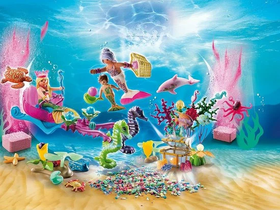 Groothandel π₯ PLAYMOBIL Advent Calendar 70777 Mermaids Bathing Fun With Many Surprises, For Example The Colors Of The Mermaids Change In Warm Water, Including Great Bath Products, 83 Pieces, From 4 Years π 3 Groothandel π₯ PLAYMOBIL Advent Calendar 70777 Mermaids Bathing Fun With Many Surprises, For Example The Colors Of The Mermaids Change In Warm Water, Including Great Bath Products, 83 Pieces, From 4 Years π