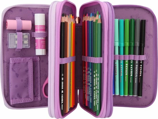 Gloednieuw 𧨠Depesche Miss Melody 3-vaks Etui VIOLET DREAMS π 8 Gloednieuw 𧨠Depesche Miss Melody 3-vaks Etui VIOLET DREAMS π - Afbeelding 6