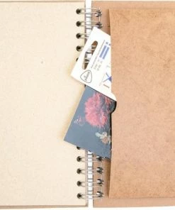 Flash-uitverkoop ❤️ KOMONI - Duurzaam Houten Schetsboek - Gerecycled Papier - Navulbaar - A5 - Blanco - Zwarte Wolf ✨ -A-journal shop 550x414