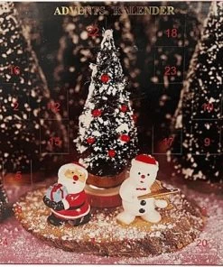 Aanbiedingen 🌟 Soulfloating Edelstenen Adventskalender Met 25 Stenen - A5 Formaat Sneeuw 🧨