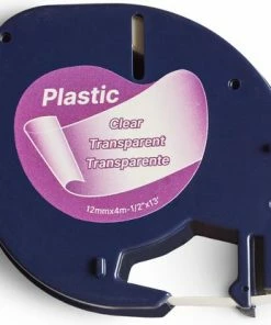 Uitgang 💯 TELANO® Plastic Labels 12267 Voor Dymo LetraTag Labelprinter - Zwart Op Transparant - 12 Mm X 4 M - S0721530 Labeltape - 5 Stuks 💯 18 Uitgang 💯 TELANO® Plastic Labels 12267 Voor Dymo LetraTag Labelprinter - Zwart Op Transparant - 12 Mm X 4 M - S0721530 Labeltape - 5 Stuks 💯 -A-journal shop 550x416