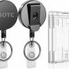 Gloednieuw 🧨 BOTC Badgehouder - 2 Stuks - Kaarthouder - Keycord Met Badge Pashouder Aan Koord - Transparant | Zwart 🎉 -A-journal shop 550x422 2