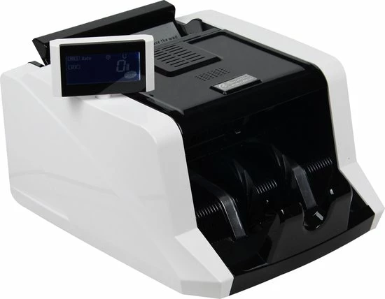 Flash-uitverkoop 👍 Merkloos Truskore® - Geldtelmachine - Biljettelmachine - Waardetelling Mix Biljetten - 1000 Biljetten/minuut - 4-voudig Valsgelddetectie - Optel & Batch-functie - Draaghendel - Alarm - Incl. Gratis Opberg- En Stofhoes én Vals Geld Stift 🤩 7 Flash-uitverkoop 👍 Merkloos Truskore® - Geldtelmachine - Biljettelmachine - Waardetelling Mix Biljetten - 1000 Biljetten/minuut - 4-voudig Valsgelddetectie - Optel & Batch-functie - Draaghendel - Alarm - Incl. Gratis Opberg- En Stofhoes én Vals Geld Stift 🤩 - Afbeelding 5