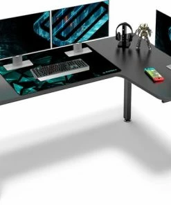 Goedkoop 🛒 Eureka Ergonomic L01 60" Gaming Desk - Right 🌟