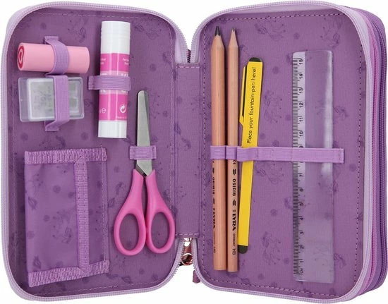 Gloednieuw 𧨠Depesche Miss Melody 3-vaks Etui VIOLET DREAMS π 6 Gloednieuw 𧨠Depesche Miss Melody 3-vaks Etui VIOLET DREAMS π - Afbeelding 4