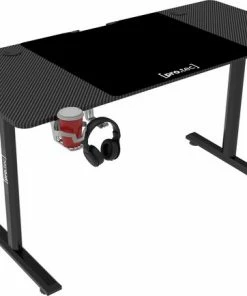 Gloednieuw 💯 Pro.tec Bureau Hayward Zit Sta Elektrisch Verstelbaar Zwart 🔥