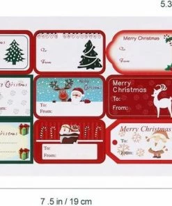 Top 10 🥰 Ardran & Tookar Kerst Stickers - Cadeauversiering - Cadeaulabels - Kado Naam Tags - Etiketten Mix - 24 Stuks ⌛ -A-journal shop 550x435