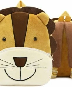 Goedkoop ๐ KidCollection Rugzak – Schooltas - Kinderen – Leeuw – Pluche – Bruin - Peuters – Kleuters – Jongens – Meisjes – ๐ฏ