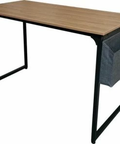 Groothandel 🔥 VDD Industrial Vintage Design Bureau Stoer - Computertafel - Laptoptafel - 120 Cm Breed - Lichtbruin 🤩
