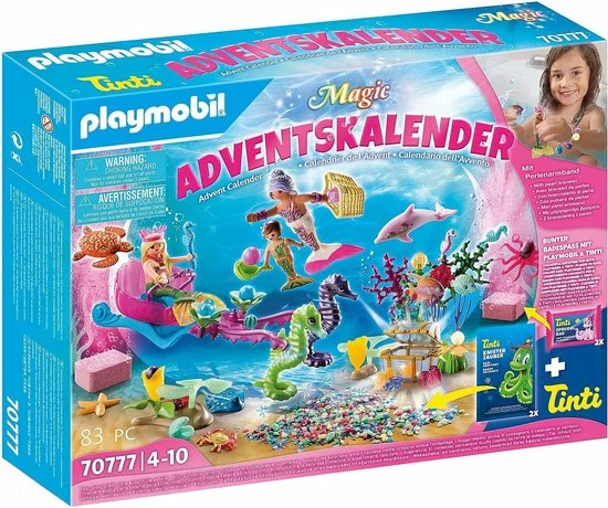 Groothandel π₯ PLAYMOBIL Advent Calendar 70777 Mermaids Bathing Fun With Many Surprises, For Example The Colors Of The Mermaids Change In Warm Water, Including Great Bath Products, 83 Pieces, From 4 Years π 4 Groothandel π₯ PLAYMOBIL Advent Calendar 70777 Mermaids Bathing Fun With Many Surprises, For Example The Colors Of The Mermaids Change In Warm Water, Including Great Bath Products, 83 Pieces, From 4 Years π - Afbeelding 2